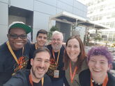 With Miller, Lucas, Mike Delaney, Lady Lostris and Kurt.