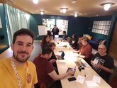 Breakout session with Elizabeth Shea (Cabbage Man Fan and Renegade54 included).