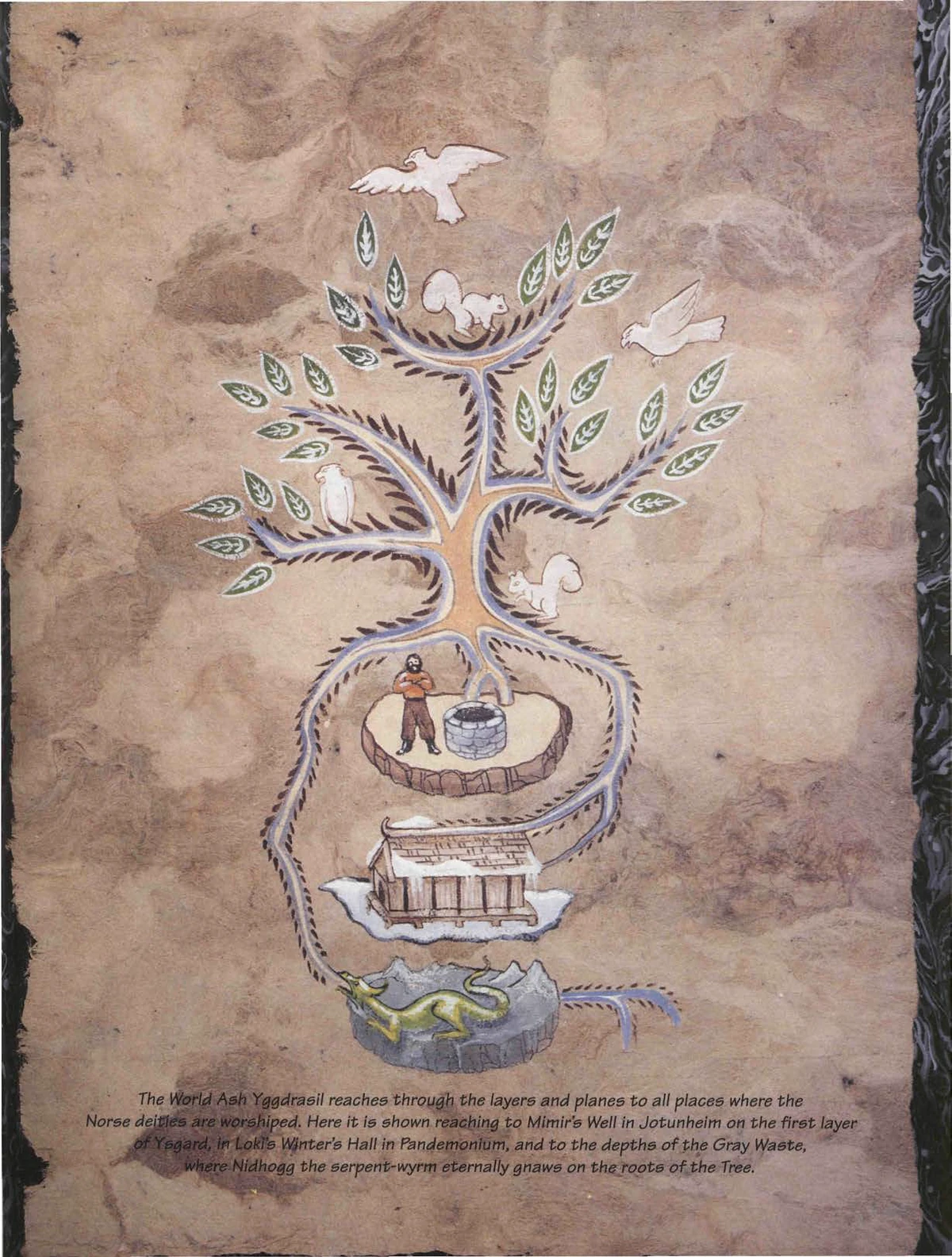 Viking Yggdrasil World Tree Rune Stainless Steel Pendant Necklace – Norse  American Viking, image size:1200x1584