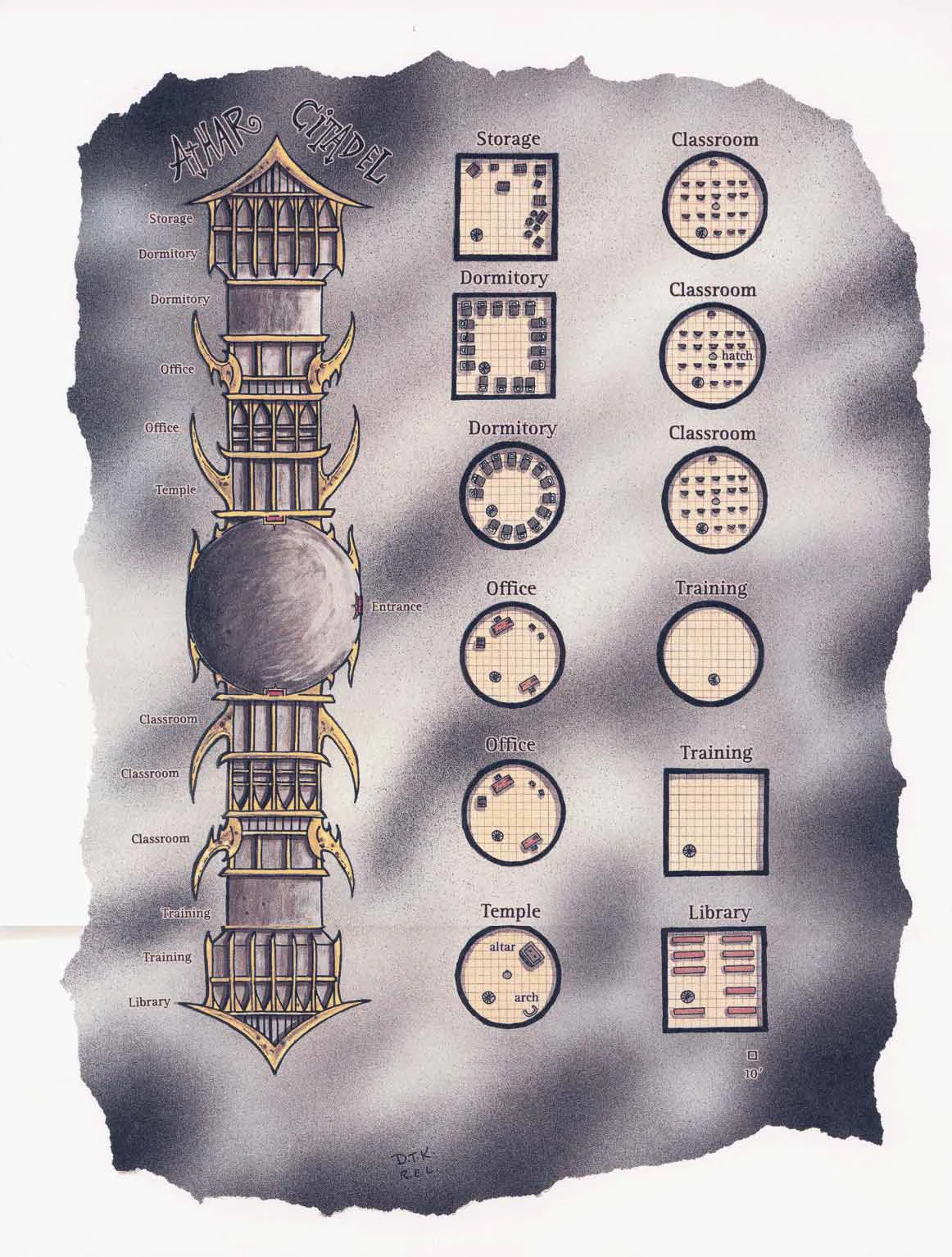 The Athar Citadel (GAP) | Advanced Dungeons & Dragons 2nd Edition Wiki |  Fandom