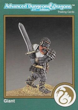 Dungeons & Dragons Trading cards Factory set 2e édition