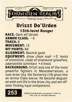 Drizzt Do'Urden (1991 Card Set) | Advanced Dungeons & Dragons 2nd