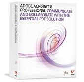 Adobe Acrobat 8 Professional box