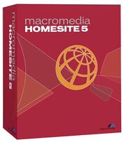 Macromedia HomeSite 5 box