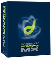 Macromedia Dreamweaver MX box