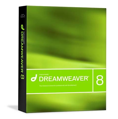 how to make a website in macromedia dreamweaver 8
