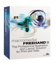 Macromedia FreeHand 9 box