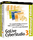 GoLive CyberStudio 3 box