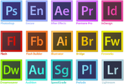 Adobe Creative Suite 6 icons