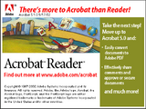 Adobe Acrobat Reader 5.1 about screen Mac