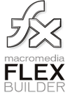 Macromedia Flex Builder logo+text