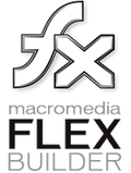 Macromedia Flex Builder logo+text