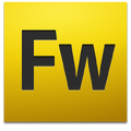 Adobe Fireworks CS4 icon+shadow
