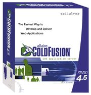 Allaire ColdFusion Studio 4.5 box