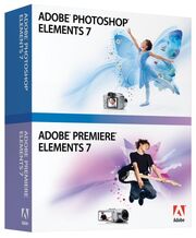 Adobe Photoshop Elements 7 & Adobe Premiere Elements 7 box.jpg