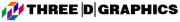 Three D Graphics logo