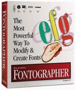 Macromedia Fontographer box