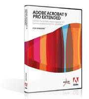 Adobe Acrobat 9 Pro Extended case for Windows