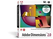 Adobe Dimensions 2.0 box