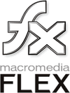 Macromedia Flex logo+text