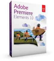 Adobe Premiere Elements 10 box