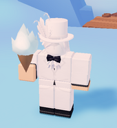 A player holding the Shiver Cone Bait.