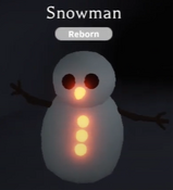 Neon Snowman