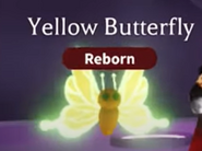 Neon Yellow Butterfly (Rare)