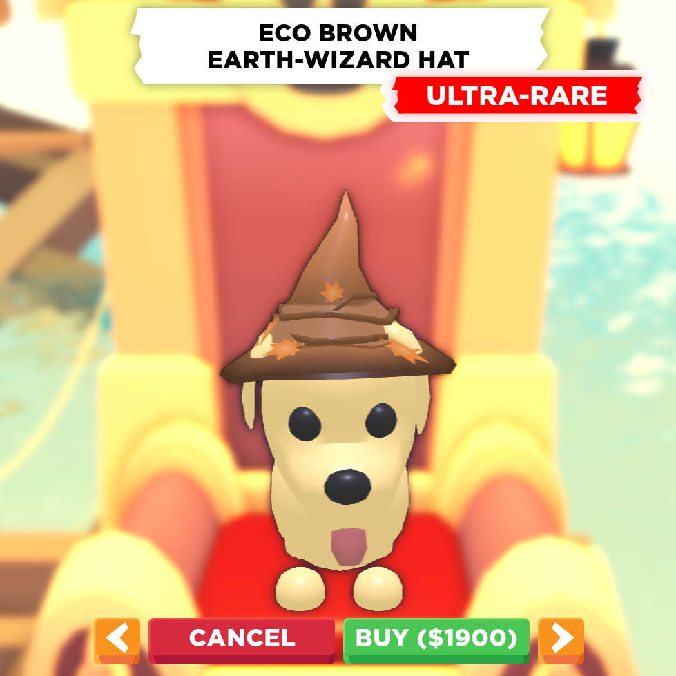 Eco Brown EarthWizard Hat Adopt Me! Wiki Fandom
