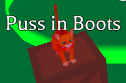 AS AVENTURAS DO GATO DE BOTAS NO ROBLOX (puss in boots adventures obby) 