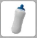 Baby Bottle in a Player's Inventory