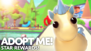 Adopt Me!'s cover image during the Star Rewards update.