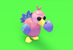 Mavin  Roblox Adopt Me Pet NFR Neon Fly Ride Legendary Dodo (Read  Description)