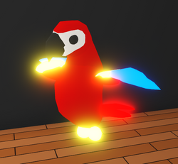 Parrot Adopt Me Wiki Fandom - roblox adopt me neon parrot