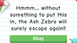 Ash Zebra, Adopt Me! Wiki