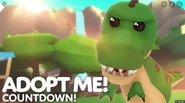 The T-Rex on Adopt Me!'s thumbnail.