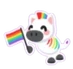 Happy Pride Zebra Sticker