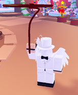 A player holding the Lasso Propeller.