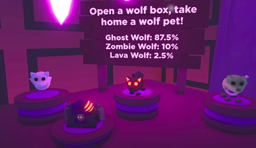 Wolf, Adopt Me! Wiki