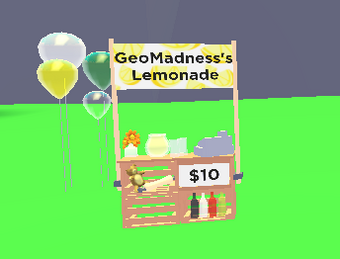 Lemonade Stand Adopt Me Wiki Fandom - in roblox adopt me how do you get a lemonade stand