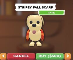 Adopt shop me scarf