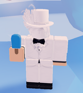A player holding the Subzero Popsicle Bait.