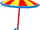 Clown Umbrella