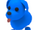 Perro azul