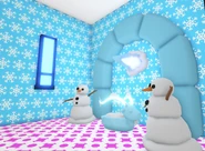 A room in the Igloo Home.