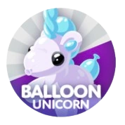 The Balloon Unicorn gamepass icon.