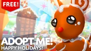 The Gingerbread Mouse on Adopt Me's thumbnail.
