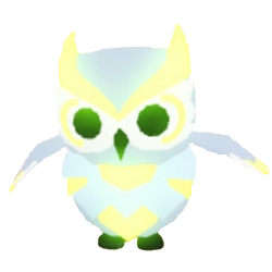 A Mega Neon Snow Owl.
