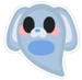 Ghost Bunny Sticker