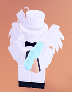A player using the Snowflake Plush.